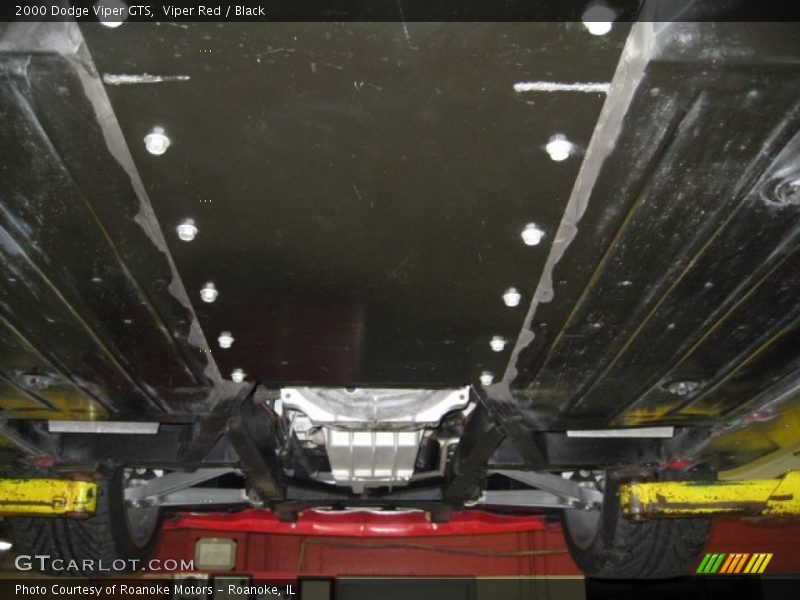 Undercarriage of 2000 Viper GTS
