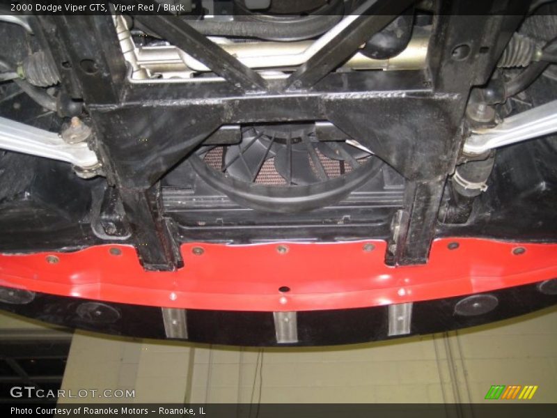 Undercarriage of 2000 Viper GTS