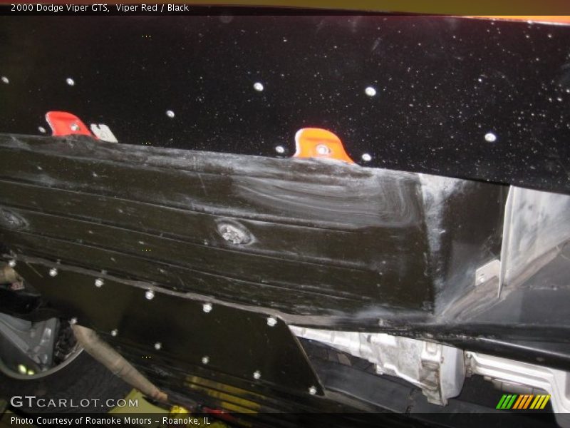 Undercarriage of 2000 Viper GTS