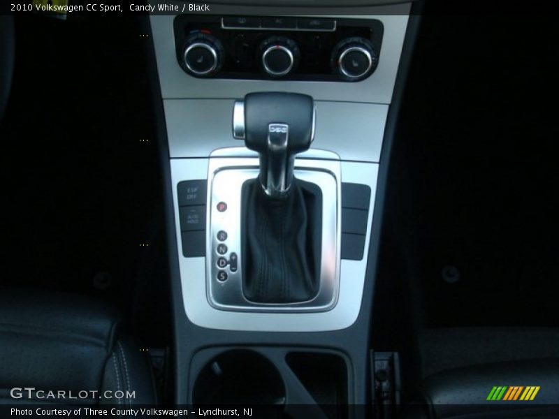 Candy White / Black 2010 Volkswagen CC Sport