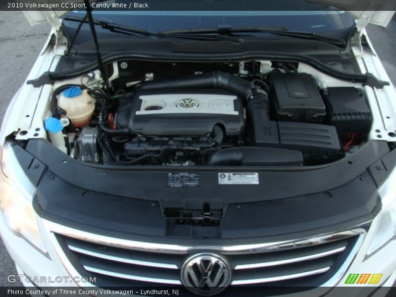 Candy White / Black 2010 Volkswagen CC Sport