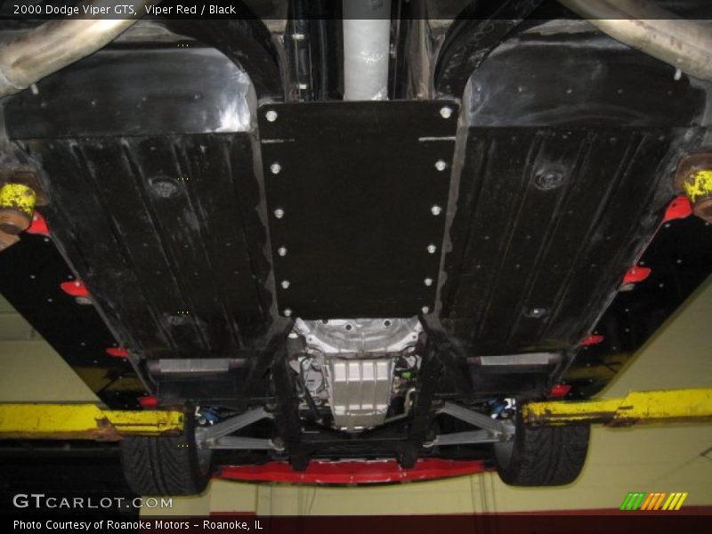 Undercarriage of 2000 Viper GTS