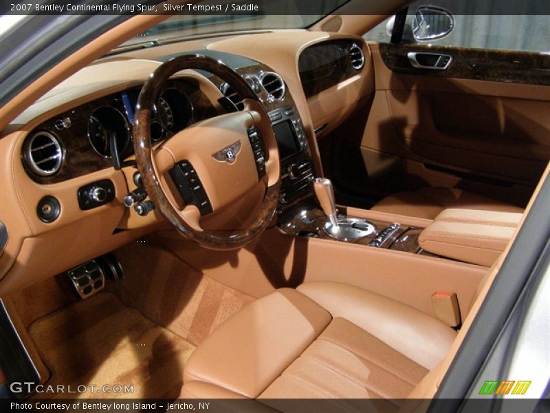 Silver Tempest / Saddle 2007 Bentley Continental Flying Spur
