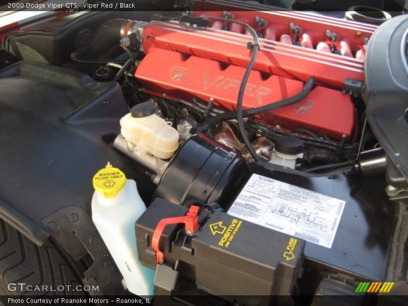  2000 Viper GTS Engine - 8.0 Liter OHV 20-Valve V10
