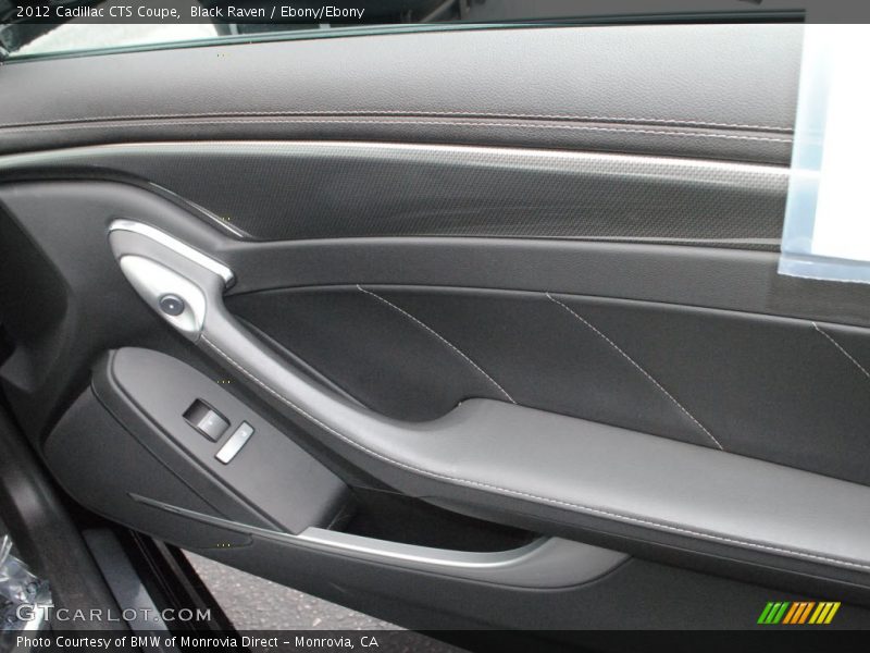 Black Raven / Ebony/Ebony 2012 Cadillac CTS Coupe