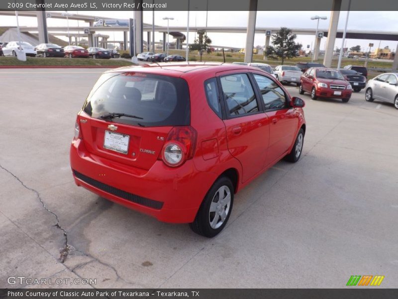 Victory Red / Charcoal 2009 Chevrolet Aveo Aveo5 LS
