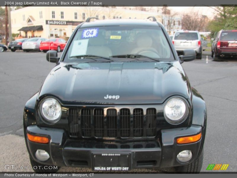 Black Clearcoat / Taupe 2004 Jeep Liberty Limited 4x4