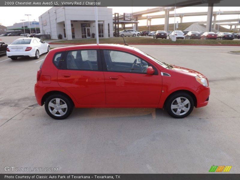 Victory Red / Charcoal 2009 Chevrolet Aveo Aveo5 LS