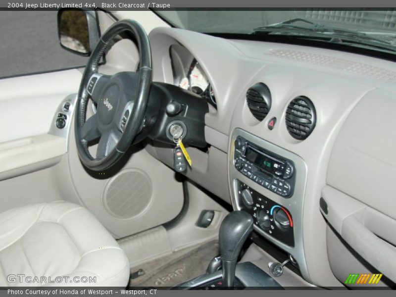 Black Clearcoat / Taupe 2004 Jeep Liberty Limited 4x4