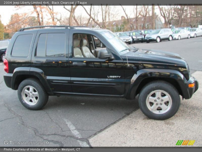 Black Clearcoat / Taupe 2004 Jeep Liberty Limited 4x4