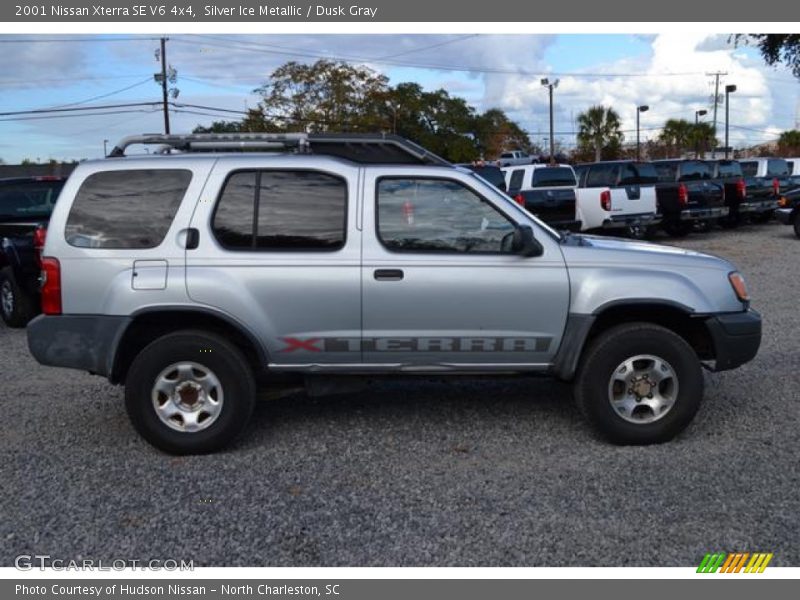 Silver Ice Metallic / Dusk Gray 2001 Nissan Xterra SE V6 4x4