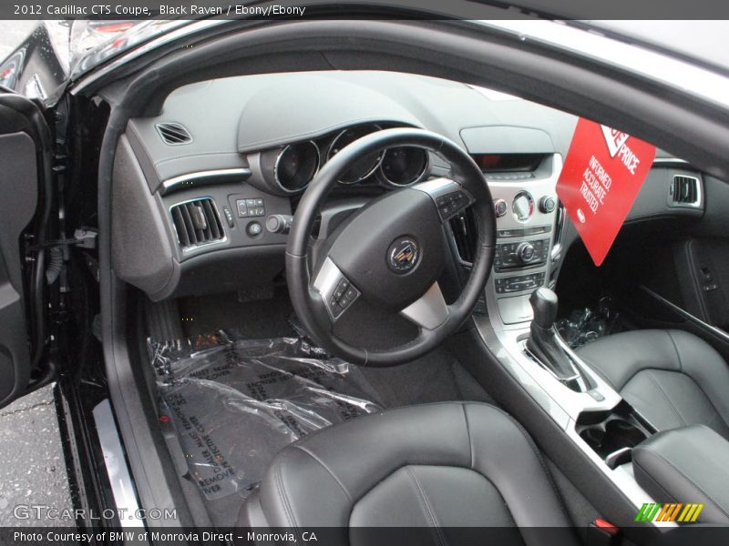 Black Raven / Ebony/Ebony 2012 Cadillac CTS Coupe