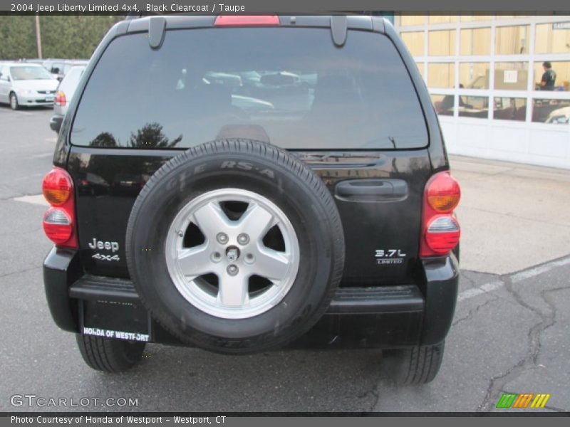 Black Clearcoat / Taupe 2004 Jeep Liberty Limited 4x4