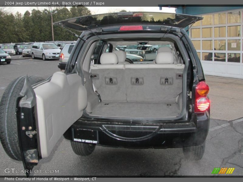 Black Clearcoat / Taupe 2004 Jeep Liberty Limited 4x4