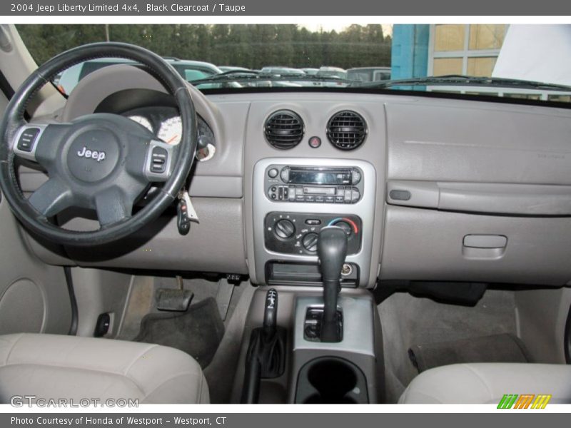 Black Clearcoat / Taupe 2004 Jeep Liberty Limited 4x4