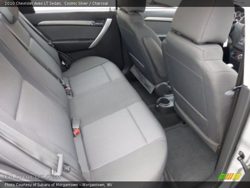 Cosmic Silver / Charcoal 2010 Chevrolet Aveo LT Sedan