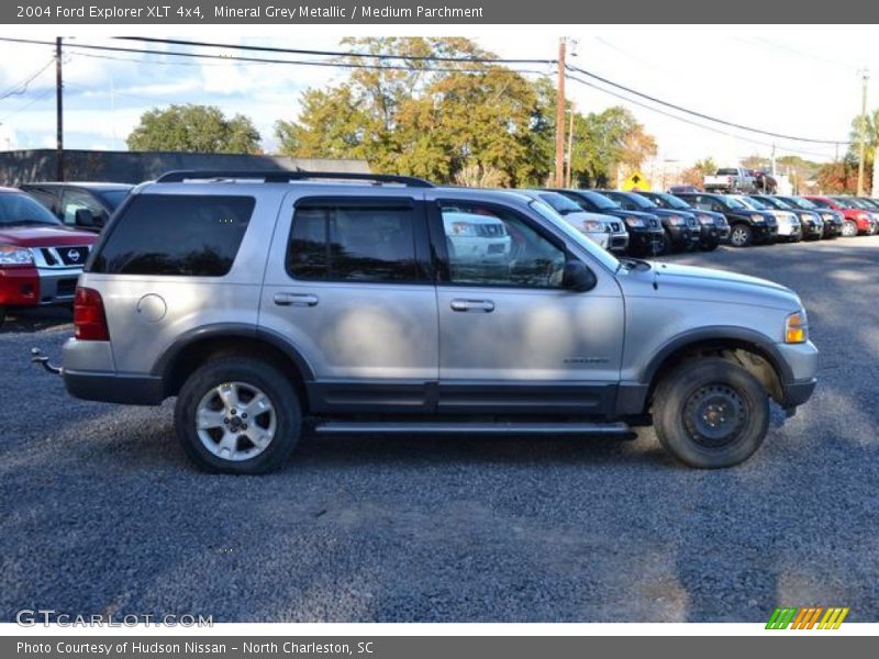 Mineral Grey Metallic / Medium Parchment 2004 Ford Explorer XLT 4x4