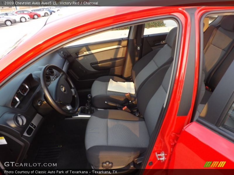 Victory Red / Charcoal 2009 Chevrolet Aveo Aveo5 LS