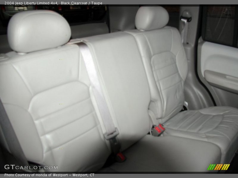 Black Clearcoat / Taupe 2004 Jeep Liberty Limited 4x4