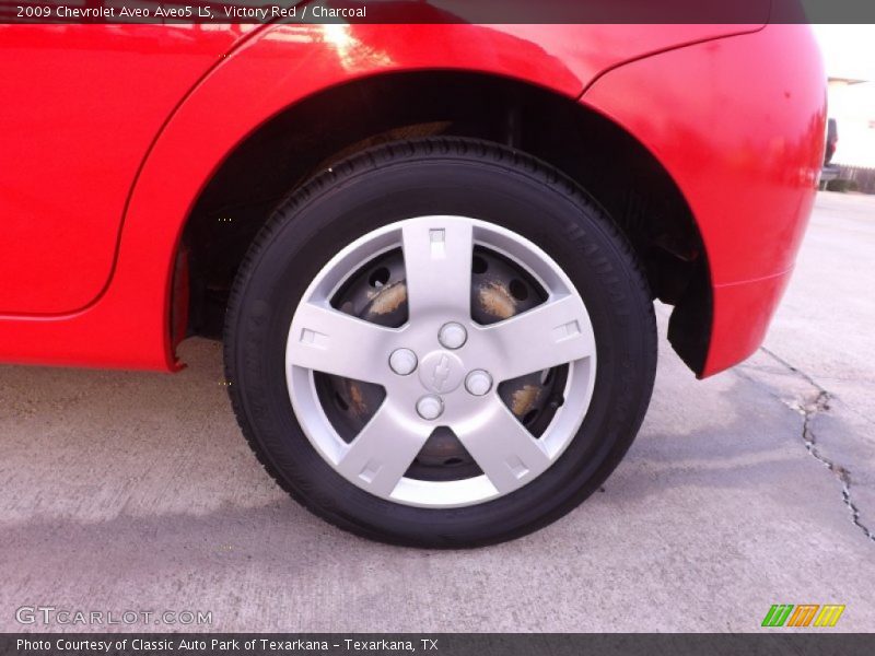 Victory Red / Charcoal 2009 Chevrolet Aveo Aveo5 LS