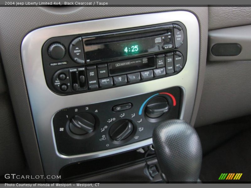 Black Clearcoat / Taupe 2004 Jeep Liberty Limited 4x4
