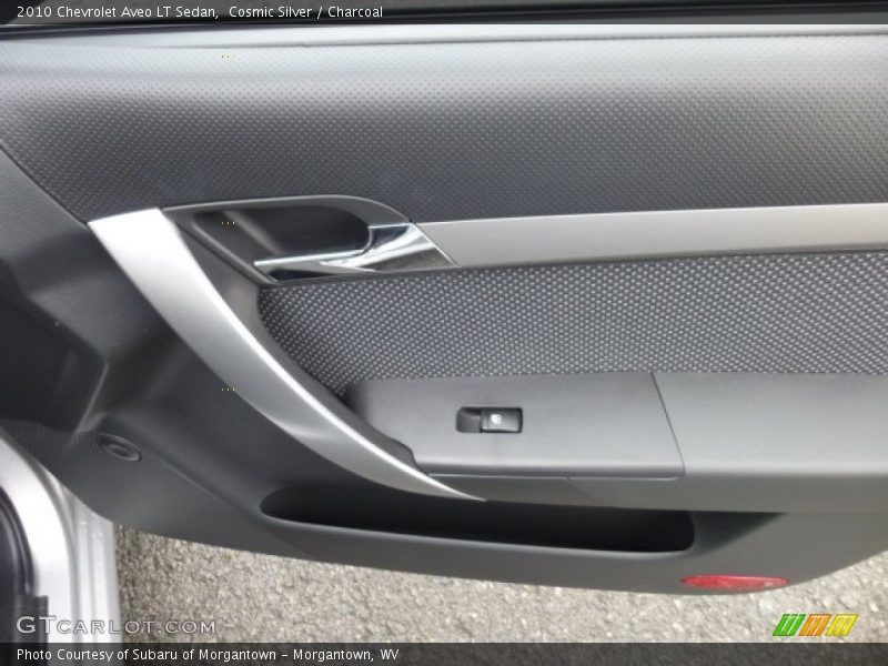 Cosmic Silver / Charcoal 2010 Chevrolet Aveo LT Sedan