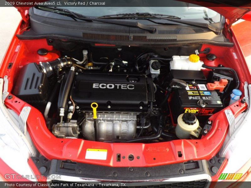 Victory Red / Charcoal 2009 Chevrolet Aveo Aveo5 LS