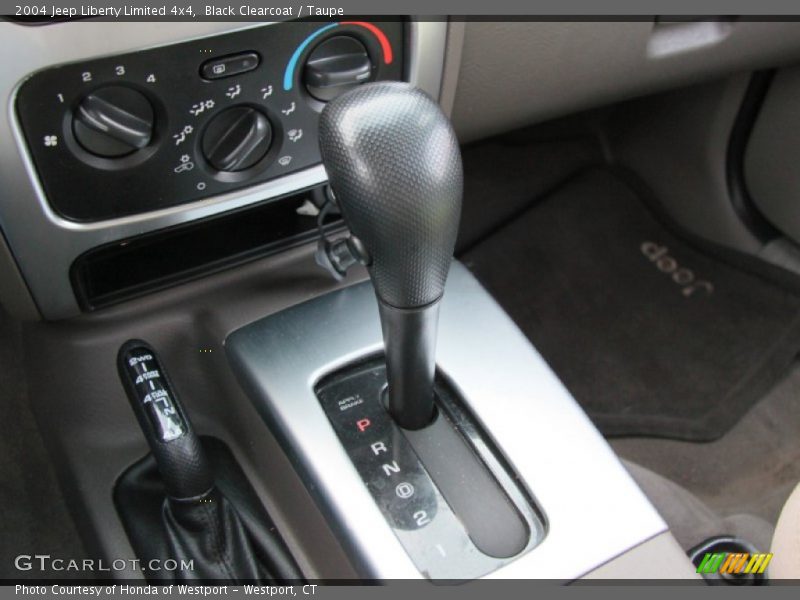 Black Clearcoat / Taupe 2004 Jeep Liberty Limited 4x4