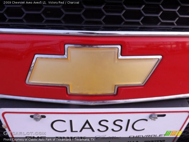 Victory Red / Charcoal 2009 Chevrolet Aveo Aveo5 LS