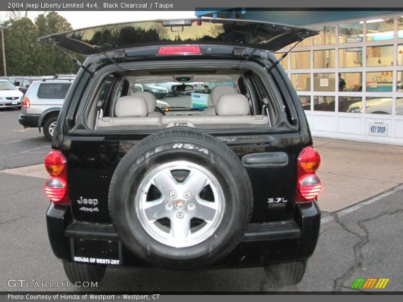 Black Clearcoat / Taupe 2004 Jeep Liberty Limited 4x4