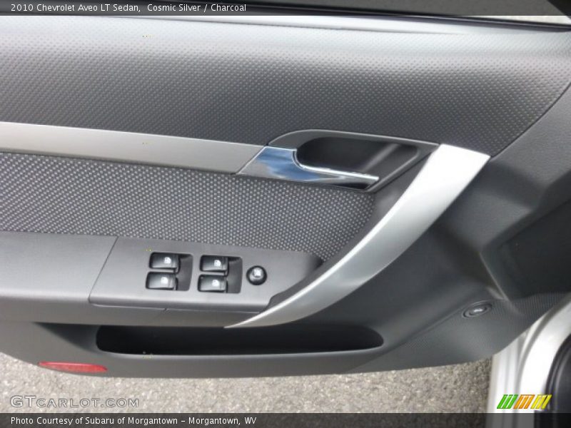 Cosmic Silver / Charcoal 2010 Chevrolet Aveo LT Sedan