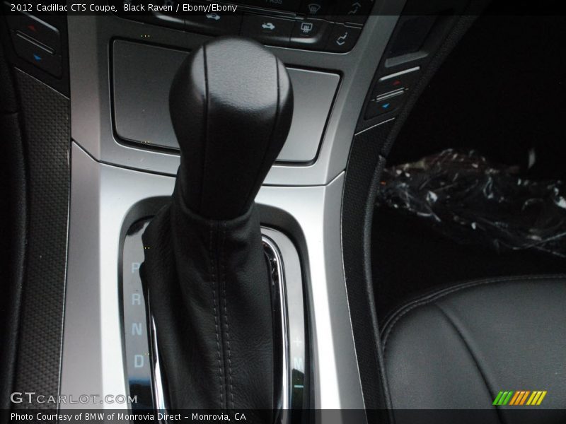Black Raven / Ebony/Ebony 2012 Cadillac CTS Coupe