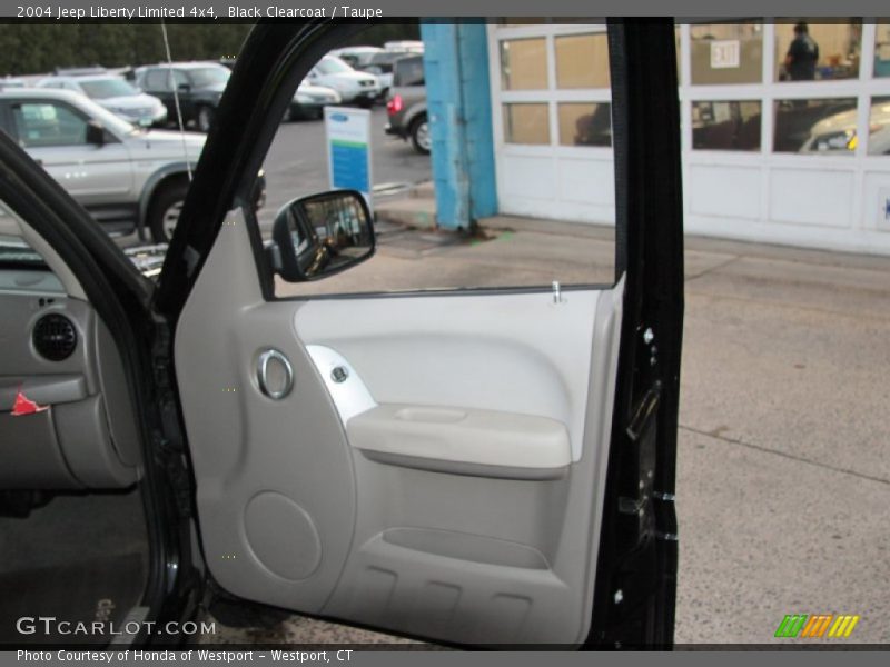 Black Clearcoat / Taupe 2004 Jeep Liberty Limited 4x4