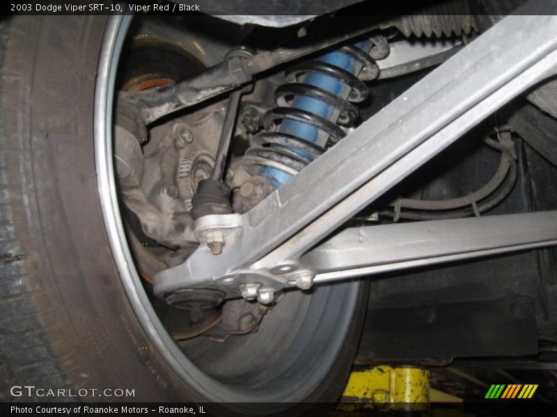 Undercarriage of 2003 Viper SRT-10