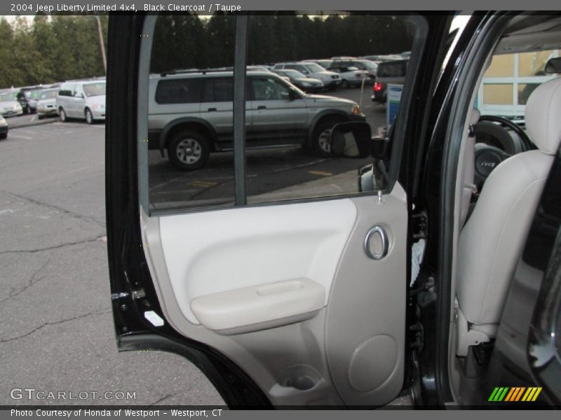 Black Clearcoat / Taupe 2004 Jeep Liberty Limited 4x4