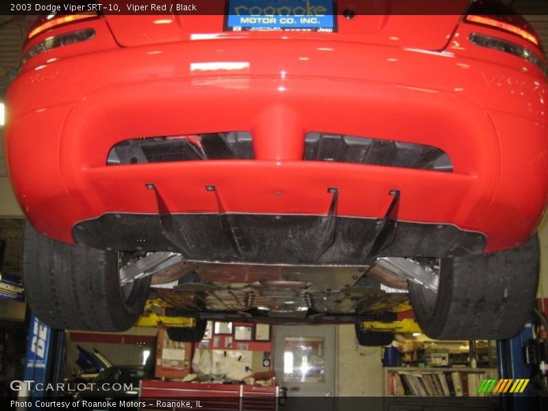 Viper Red / Black 2003 Dodge Viper SRT-10