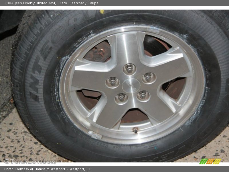 Black Clearcoat / Taupe 2004 Jeep Liberty Limited 4x4