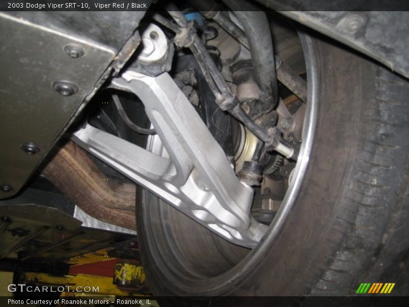 Undercarriage of 2003 Viper SRT-10