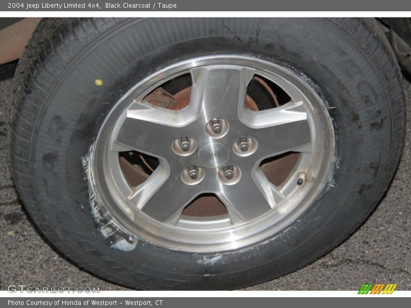 Black Clearcoat / Taupe 2004 Jeep Liberty Limited 4x4