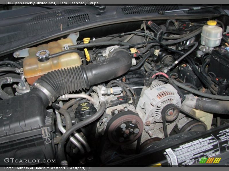 Black Clearcoat / Taupe 2004 Jeep Liberty Limited 4x4