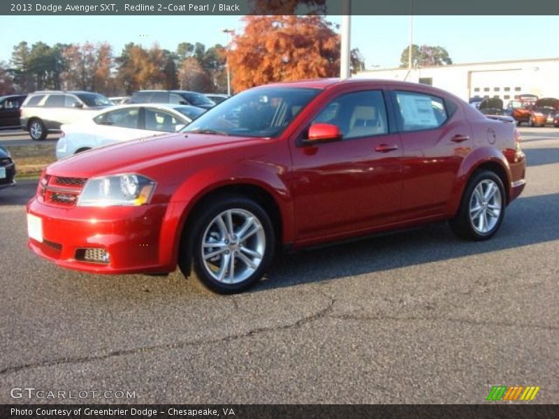 Redline 2-Coat Pearl / Black 2013 Dodge Avenger SXT