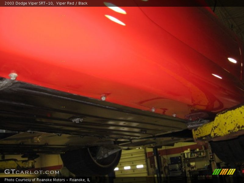Viper Red / Black 2003 Dodge Viper SRT-10