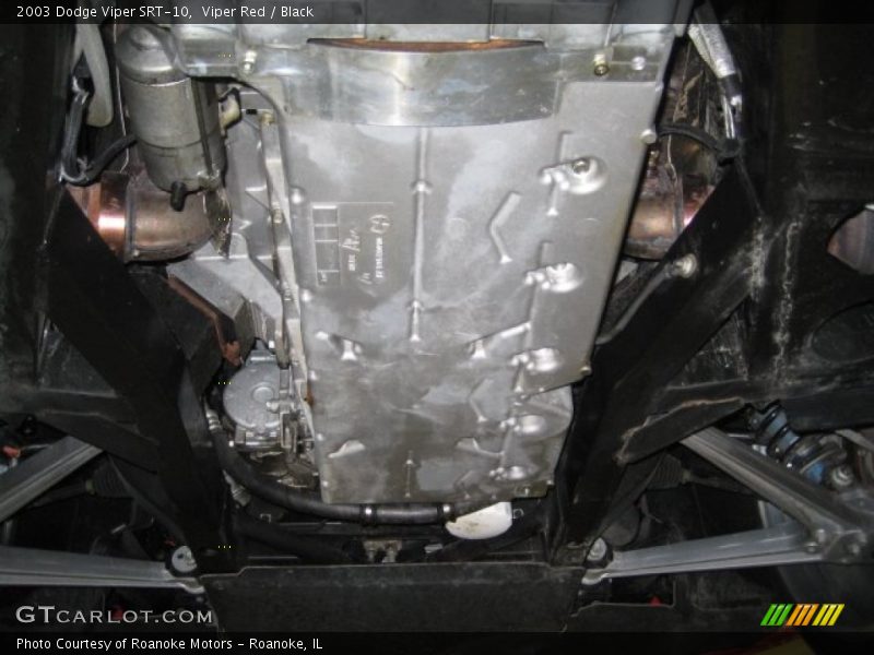 Undercarriage of 2003 Viper SRT-10
