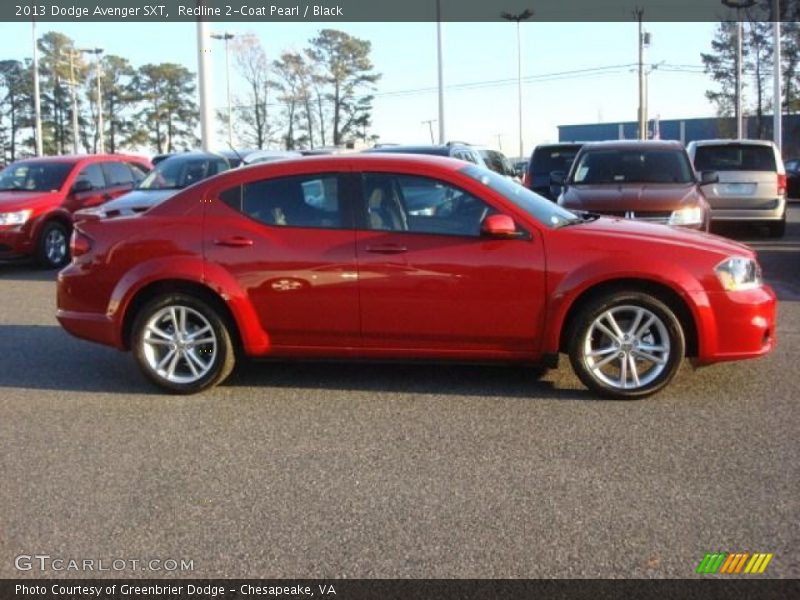 Redline 2-Coat Pearl / Black 2013 Dodge Avenger SXT