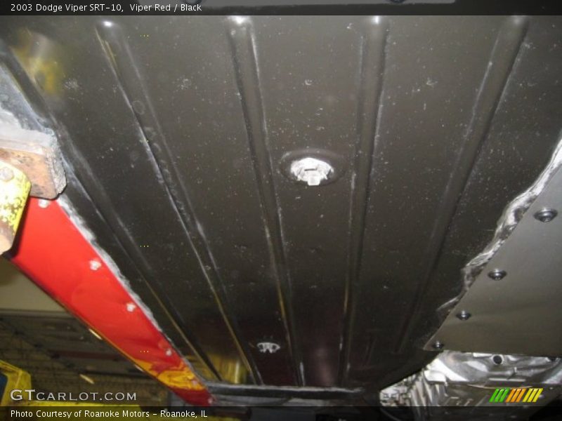 Undercarriage of 2003 Viper SRT-10