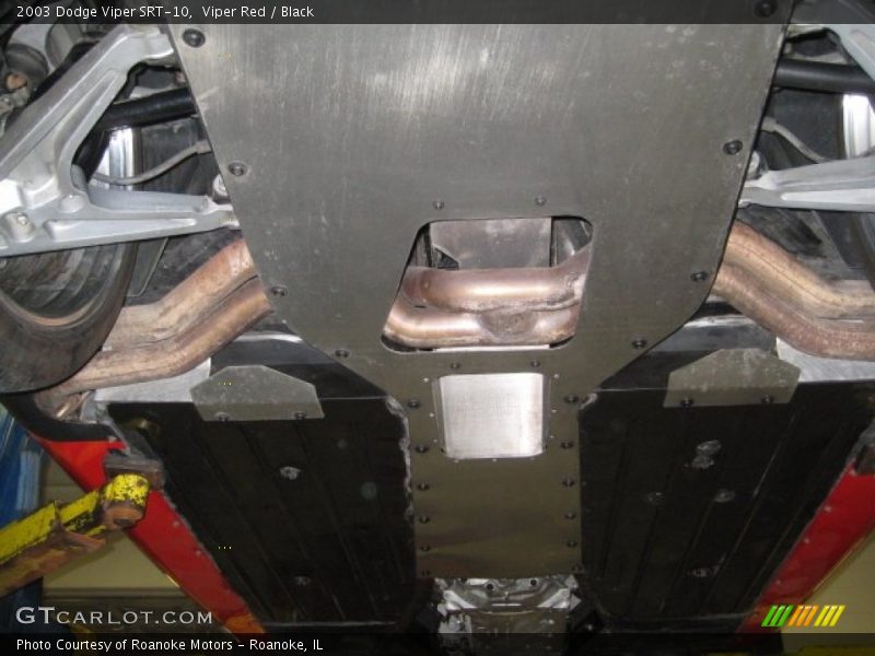 Undercarriage of 2003 Viper SRT-10