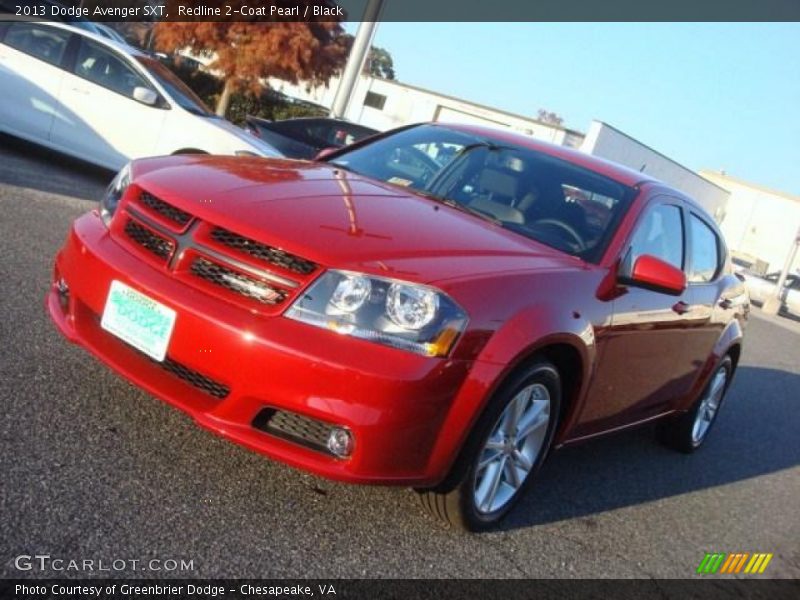 Redline 2-Coat Pearl / Black 2013 Dodge Avenger SXT