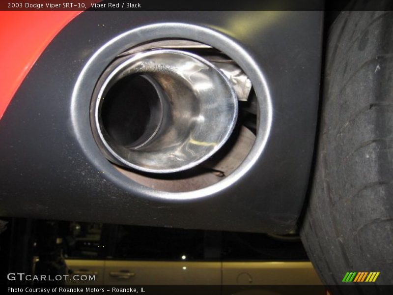 Exhaust of 2003 Viper SRT-10