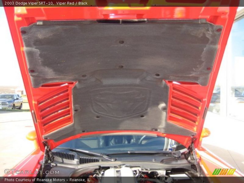 Viper Red / Black 2003 Dodge Viper SRT-10
