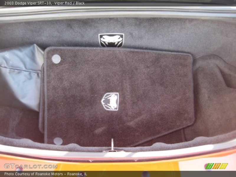Viper Red / Black 2003 Dodge Viper SRT-10